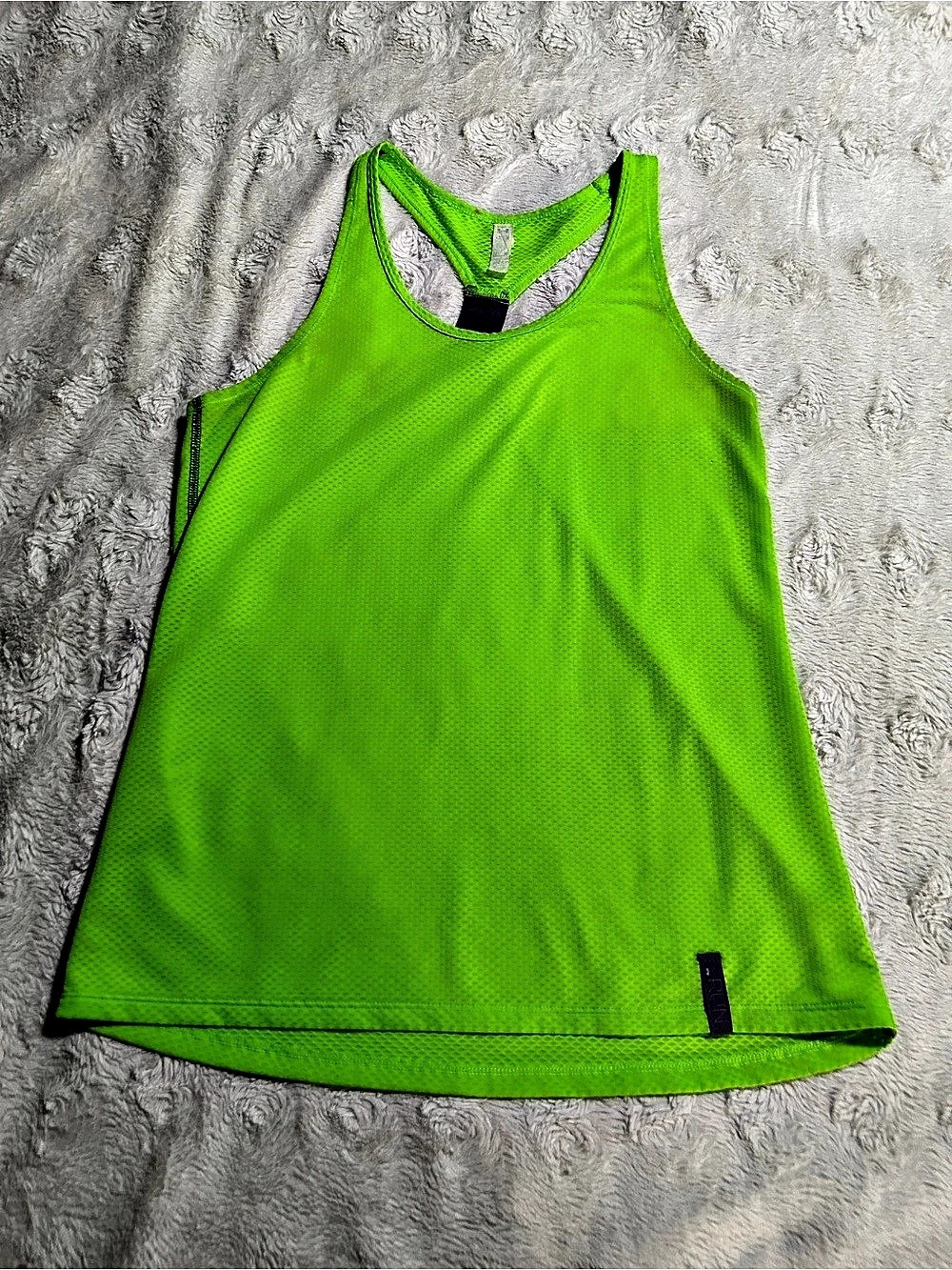 Under Armour HeatGear Armour Racerback Tank Green Size Medium